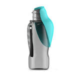 Portable Dog Water Bottle with Built-In Bowl – 800ml