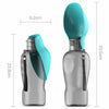 Portable Dog Water Bottle with Built-In Bowl – 800ml