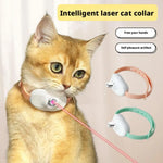 Interactive laser cat toy for playful cats
