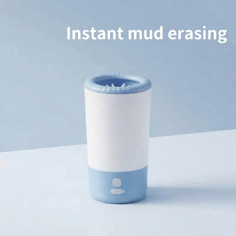 Automatic dog paw washer for muddy paws